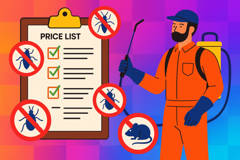 Pest Control Services Price List in Kolkata – Call 98308 22809