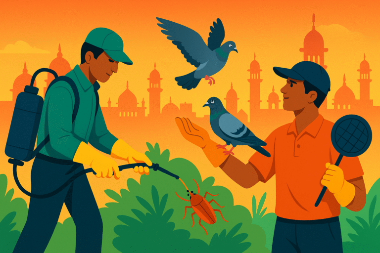 Bird Control & Pest Control Services in Kolkata|☎ 98308 22809