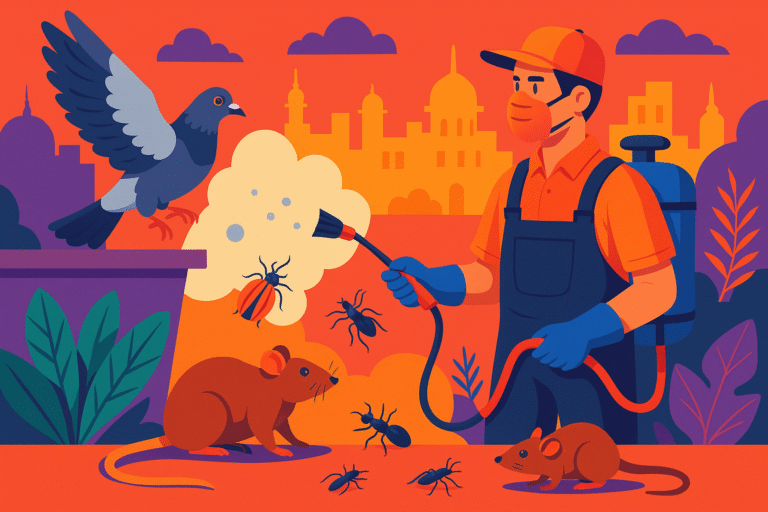 Bird and Pest Control in Kolkata|| 98308 22809