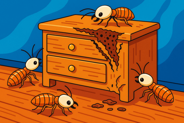 Termites on Wood Furniture –Call 98308 22809